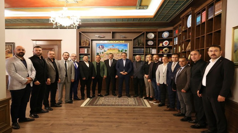 MHP Nevşehir'den Mehmet Savran'a ziyaret